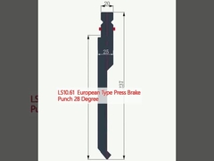 LS10.61 Presión de freno de tipo europeo 28 grados